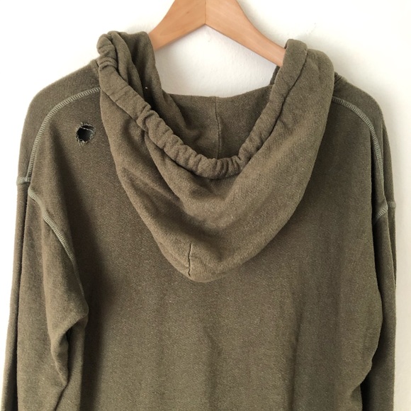 n:PHILANTHROPY Gamble Sweatshirt Green Hoodie - Picture 4 of 8